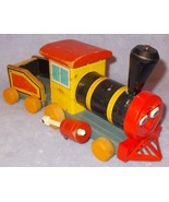 Vintage Fisher Price Wood Looky Chug Chug No 189 Train Toy 1958 - $17.95