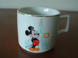 Walt Disney World Mickey Mouse Coffee Mug Cup Vintage Made in Japan - £11.61 GBP