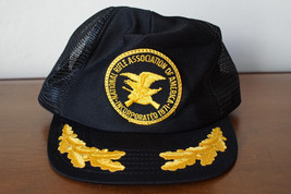 Vintage National Rifle Association of America Mesh Snapback Hat NRA Made in USA - £15.14 GBP