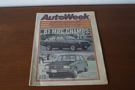 AutoWeek Newspaper November 24 1980 Toyota Starlet VW Rabbit Diesel - $9.74