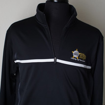 Willie Stargell Pittsburgh Pirates Embroidered Nike Golf 1/2 Zip Therma-Fit Sz L - £30.40 GBP