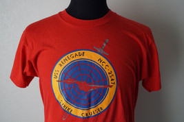 Vintage Rare Star Trek USS Renegade NCC-2547 Strike Cruiser T-Shirt Red Large - £38.25 GBP