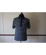 Vintage Oyster Bay Golf Links L Mens Striped Polo Made in USA Tourney Sp... - £15.12 GBP