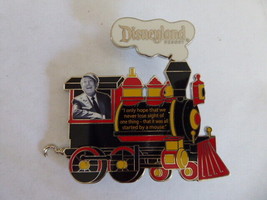 Disney Trading Pins 132678 DLR - Passholder Train with Quote - £93.99 GBP