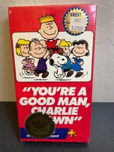 NEW Sealed You&#39;re A Good Man Charlie Brown Peanuts VHS Video 1986 Snoopy Linus - £44.34 GBP