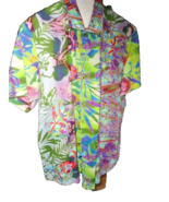Robert Graham Honolulu  Hawaiian Floral Embroidered Short Sleeve Size 2XL - £308.51 GBP