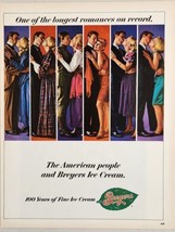 1966 Print Ad Breyers 100 Years of Fine Ice Cream Longest Romances - $17.08