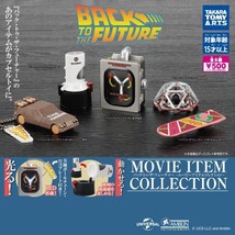 Takara Tomy Back to the Future Movie Item Mascot Capsule Toy 5 Types Ful... - £41.66 GBP