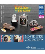 Takara Tomy Back to the Future Movie Item Mascot Capsule Toy 5 Types Ful... - £43.50 GBP