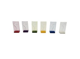 Clue Secrets in Paris Replacement 6 Player Pawns Pieces Multicolor Set P... - $8.92