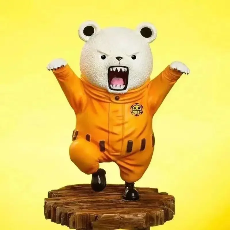 Anime One Piece Anime Figure Cute Pet Bepo Action Figures Kawaii Beibo Bear - £19.88 GBP