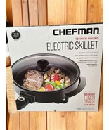 Chefman 12&quot; round Electric Skillet New RJ05-12-RO - £14.89 GBP