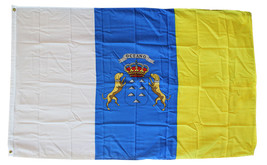 Canary Islands - 3&#39;X5&#39; Polyester Flag - £12.46 GBP