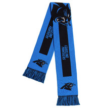 NFL Carolina Panthers 2016 Big Logo Scarf 64&quot;x6&quot; by Forever Collectibles - £14.82 GBP