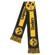 NFL Pittsburgh Steelers 2016 Big Logo Scarf 64&quot;x6&quot; by Forever Collectibles - £19.54 GBP