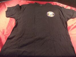 RARE MILITARY 402ND AFSB NCO CORP BACKBONE OF THE BRIGADE BLACK SHIRT X-... - $57.38