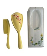Vintage Child Baby Doll Pink Brush &amp; Comb Set DuPont Nylon Original Box ... - $201.61 MXN