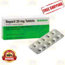 1 X REPARIL 20MG TABLETS 50&#39;s FOR REDUCES SWELLING &amp; INFLAMMATION -FREE ... - $25.41