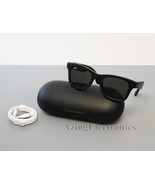 Ray-Ban Stories Wayfarer RW4002 50mm Smart Glasses - Matte Black/Dark Grey - $219.99