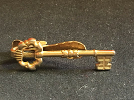 Vtg Skeleton Key Pin/Tie Tac Hickok USA Gold Tone - $29.95