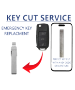 KEY CUT +  Volkswagen / Audi 2015-2019 Remote Flip Key Blade HU66 PN: NB... - $368.94 MXN