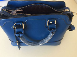 New Elegant Designer Inspired Women Blue Fashion Handbag Crossbody Satchel - $34.64