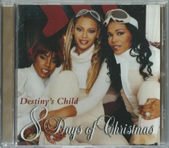 DESTINY&#39;S CHILD - 8 DAYS OF CHRISTMAS 2001 EU CD BEYONCÉ KELLY ROWLAND M... - £4.98 GBP