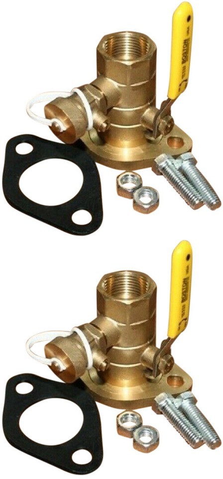 Pump Isolation Flange Kit With Purge 1&quot; FPT &quot;Free Floating&quot; (Pair) (1-NP... - $52.87