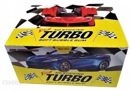 TURBO Nostalgic bubble gum -1 box/ 100 pieces of gum FREE SHIPPING - £31.57 GBP