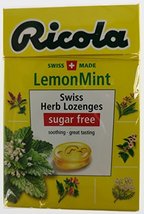Ricola Swiss Herbal Sugar-free Lemon Mint Hard Candy x 5 packs - £20.90 GBP