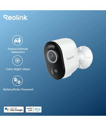 Reolink 5MP Solar Battery Powered Wireless Security Camera Color Night V... - $196.84 CAD+