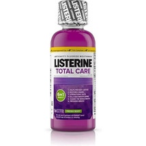 Listerine Total Care Fresh Mint Anticavity Mouthwash, 3.2 Fl. Oz. - Pack of 2 - £8.09 GBP