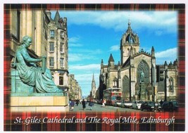 Postcard St Giles Cathedral &amp; Royal Mile Edinburgh Scotland UK - £3.15 GBP