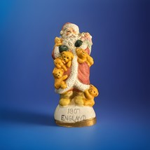Vintage Christmas Eve Limited Edition Santa 1907 England Porcelain Figurine - $12.00