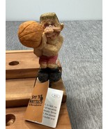 Vintage Spit N Whittle Bottle Stopper Jim Shorts Cork Basketball Player ... - $19.79