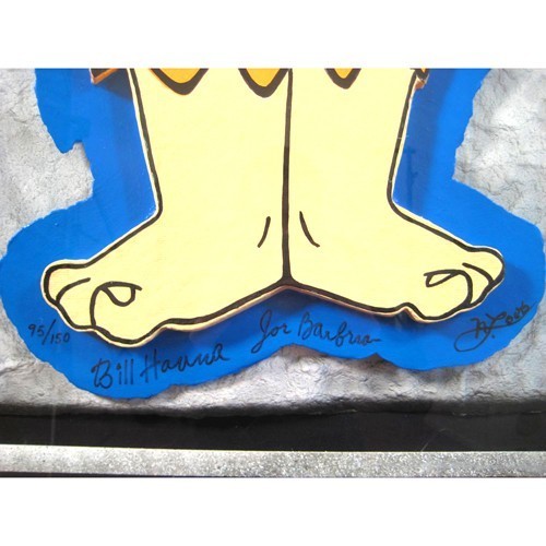 Fred Flintstone By Billet Hanna,Joe Barbera, & Neil Loeb Papier Fonte Le De 1... Item image 3