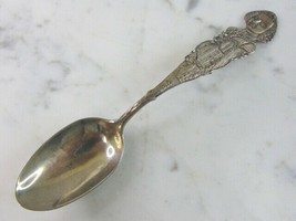 Vintage Sterling Silver Sir William Johnson Gloversville Collectible Spoon E94 - £55.66 GBP