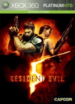 XBOX 360 Resident Evil 5 Video Game PLATINUM HITS five horror zombie RE-... - £7.33 GBP