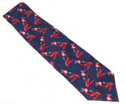 Tabasco Hot Sauce Mens Neck Tie Necktie Navy Pepper Ties - £23.15 GBP