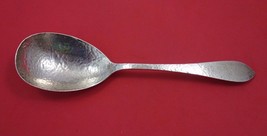 La Rochelle Hammered by Schofield Sterling Silver Berry Spoon Ovoid 9&quot; - £123.82 GBP