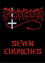 POSSESSED Seven Churches FLAG BANNER CLOTH POSTER CD Death Metal - $20.00