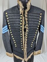 Napoleonic Hussars Pelisse Jacket: Military Reenactment Officer Coat - $210.00