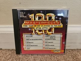 Top 10 of Classical Music, 1731-1775 (CD) 100 Masterpieces Vol. 2 - £4.44 GBP