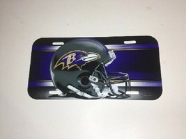 Baltimore Ravens Plastic License Plate New & Officially Licensed - $8.75