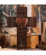 Faith, Hope, and Love Marriage Wall Cross with Bible Verse, Gift for New... - $935.81 MXN+