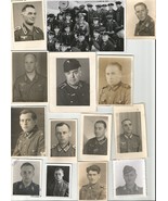 WW2 GERMAN OFFICER PASSPORT PHOTOS - £39.23 GBP