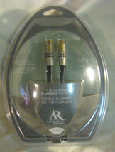 S-VIDEO CABLE Acoustic Research (AR) 6ft Gold-Plated HT121c NIP  - $8.49