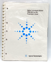Agilent Technologies E6393A CDMA MS Test Set Programmer&#39;s Guide - $370.74 MXN