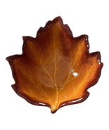 Vintage Better Homes Gardens MAPLE LEAF Shaped Thanksgiving Large Serving Bowl