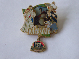Disney Trading Pins  34330 DLR - The Little Mermaid 15th Anniversary (The Weddin - £55.89 GBP